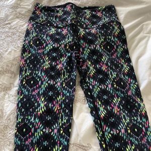 VICTORIAS SECRET SPORT -multicolor KNOCKOUT TIGHTS